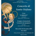 CONCERTO DI SANTO STEFANO