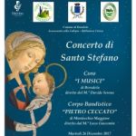 CONCERTO DI SANTO STEFANO - CHIESA DI S. STEFANO VÒ BRENDOLA